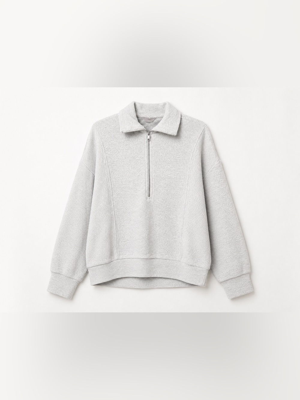 CALIA by Carrie Underwood White Textured Zip Jacket - Picture 2 of 5